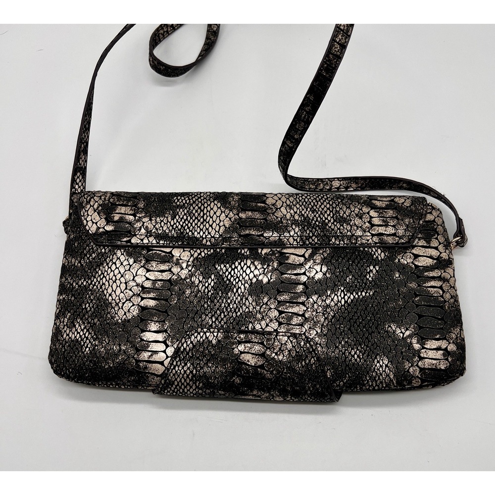 Urban Expressions Metallic Python Print Envelope … - image 2